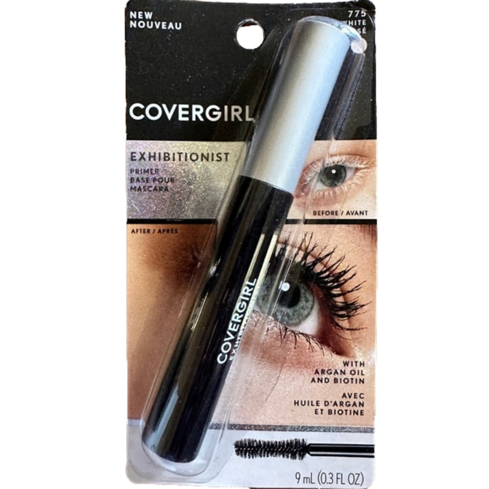 New 3 Covergirl‎ Exhibitionist Primer Mascara Off White - Picture 2 of 3